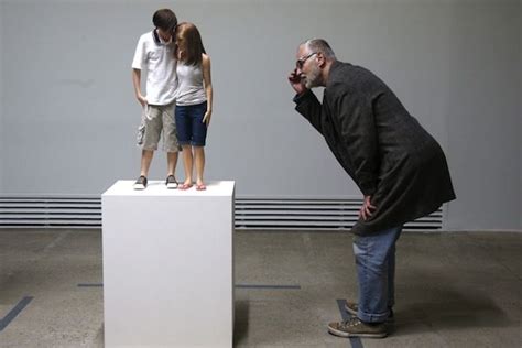 Hyper Realistic Sculptures Of Gigantic Miniature People Ron Mueck