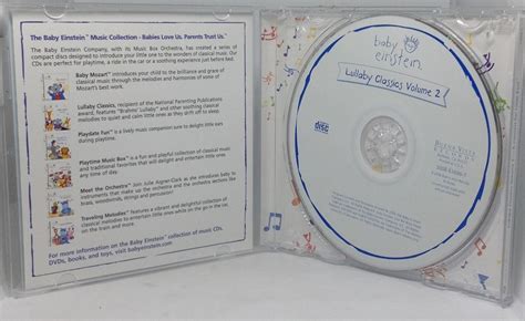 Baby Einstein Lullaby Classics Vol 2 By Baby Einstein Cd Mar 2007