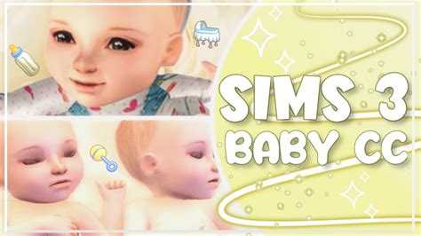 The Sims 3 Top 5 Baby Cc Websites Links 2022 👶 Youtube