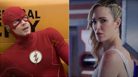 The Flash Legends Star Caity Lotz In Vancouver Directing S08 Ep