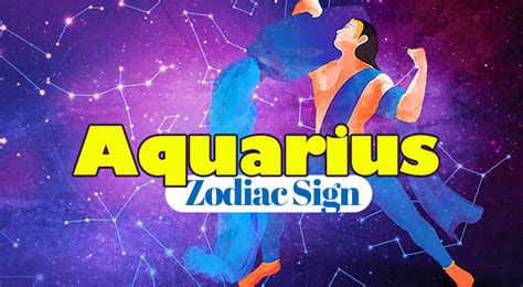 Aquarius Characteristics And General Features Of Aquarius
