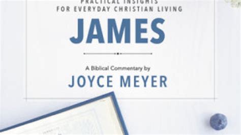 James Biblical Commentary By Joyce Meyer Books Hachette Australia