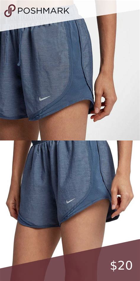 Nike 3 Heatherized Blue Tempo Running Shorts S In 2020 Running
