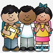 28 Collection Of Cute School Kids Clipart - Transparent Background ...