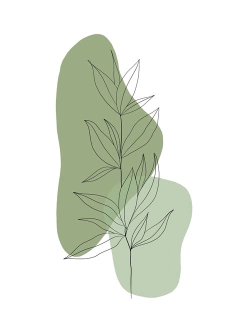 🔥 Free Download A Plant Lover Series Art Wallpaper Abstract Line Art