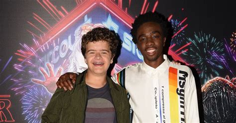 gaten matarazzo et caleb mclaughlin soirée stranger things à rome en italie le 5 juillet