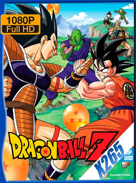 Descarga Dragon Ball Z Saga Sayajin Hevc X265 Latino 1080p
