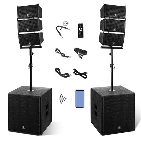 Buy Proreck Club 8000 18 Inch 8000w Pmpo Stereo Djpowered Pa