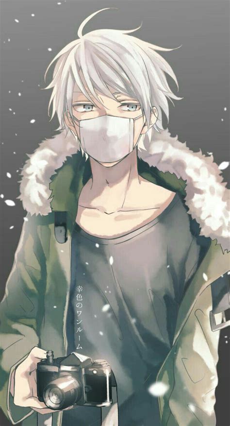 Pin By Astaroth On Girlsboys Anime White Hair Boy White Hair Anime