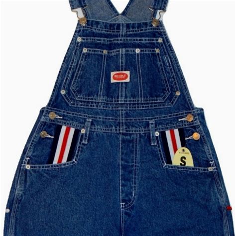 Revolt Jeans Jeans Revolt Classic Bib Overalls Wribbon Trim Poshmark