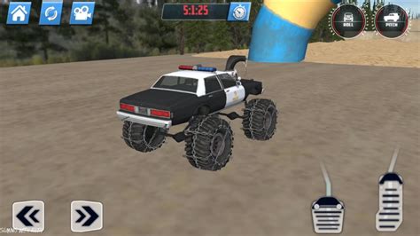 Spintrials Offroad Car Driving And Racing Games Police Monoester Car