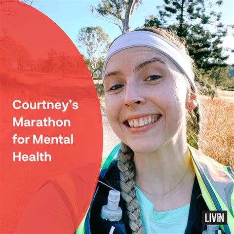 Courtneys Marathon For Mental Health Livin
