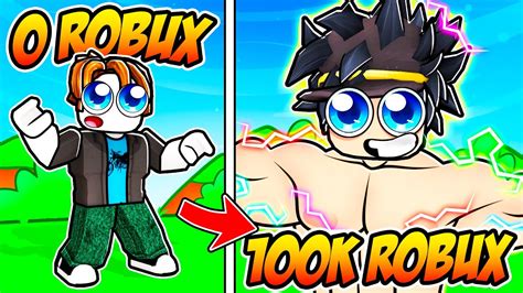 I Spent 100000 Robux To Be Strongest In Muscle Legends Youtube