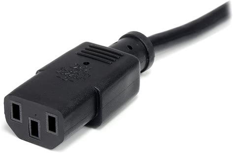 Startech 6 Ft 14 Awg Computer Power Cord Nema5 15p To C13 Power