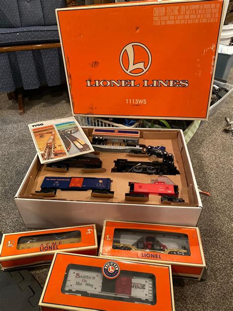 Sold Price Huge Vintage Lionel Train Set With Accessories September