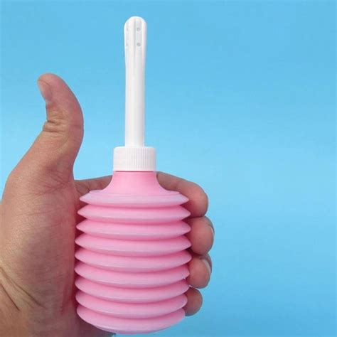 Kj P Vaginal Douching Irrigator Ml Disposable Feminine Hygiene Rectal Syringe Cleaner Anal