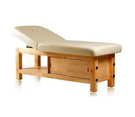 Cream And Brown Modern Wooden Spa Massage Bed For Parlour At Rs 63000 In Bengaluru