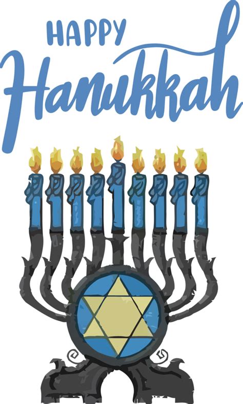 Hanukkah Candle Contemporary Art Design For Happy Hanukkah For Hanukkah