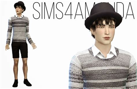 My Sims 4 Blog Alonso Milano By Sims4amanda