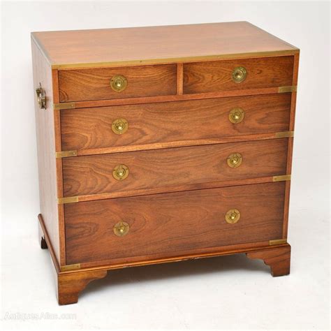 Mahogany Brass Military Campaign Chest Of Drawers Antiques Atlas