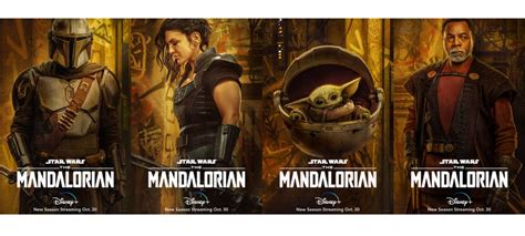 The Mandalorian Season Two Gets New Character Posters Gamingshogun