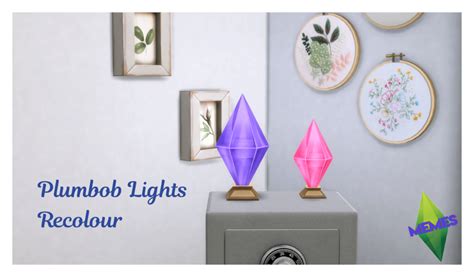 Leopardfinds — Berrybeans Plumbob Lights Recoloured In Recolor