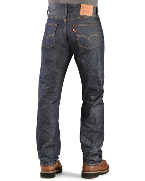 Levis Mens 501 Original Shrink To Fit Regular Straight Leg Jeans In 2020 Jeans Outfit Men