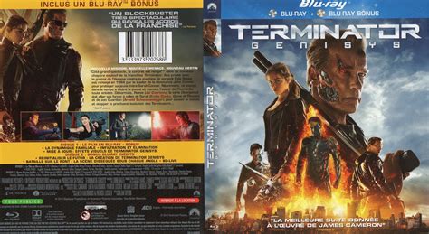 Jaquette Dvd De Terminator Genisys Blu Ray Cinéma Passion