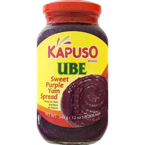 Kapuso Ube Sweet Purple Yam Spread 340g 12oz Pack Of 1