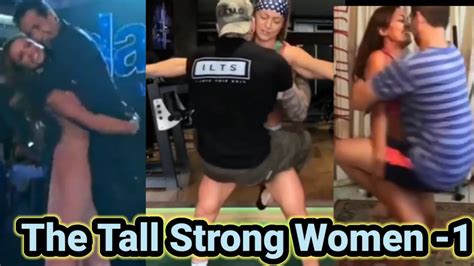 The Tall Strong Women Tall Woman Short Man Lift And Carry YouTube