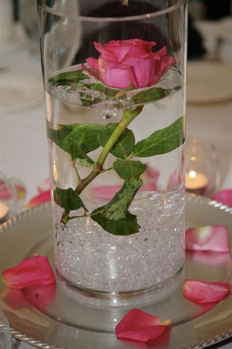 Inexpensive Floating Flower Centerpiece Help Weddingbee Floating