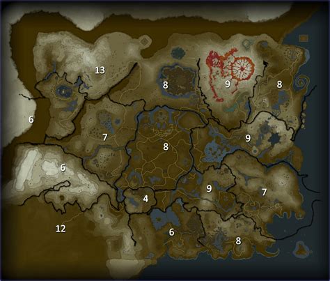 Breath Of The Wild Shrine Location Map Maps Resume Template My Xxx Hot Girl