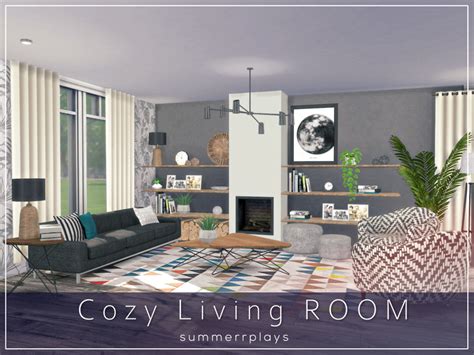 Sims 4 Living Room Decor Cc Baci Living Room
