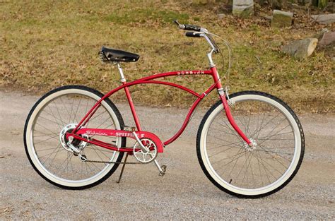Vintage 1979 Schwinn Spitfire 5 Early Mountain Bike Klunker Cruiser Red