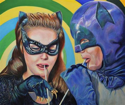 Batman And Catwoman Painting By Sergio Paul Ianniello Batman And