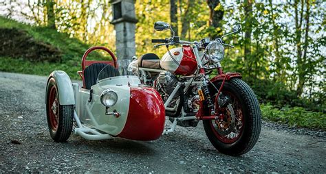 Twos Company With Nct Motorcycles Custom Moto Guzzi Sidecar Classic