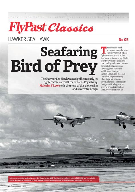 Flypast Magazine April 2020 Back Issue