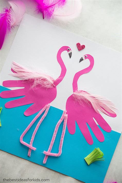 Flamingo Handprint The Best Ideas For Kids Flamingo Craft Crafts