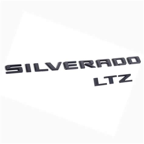 Buy 2021 Oem Silverado Plus Ltz Emblems 3d Letters Badges Replacement