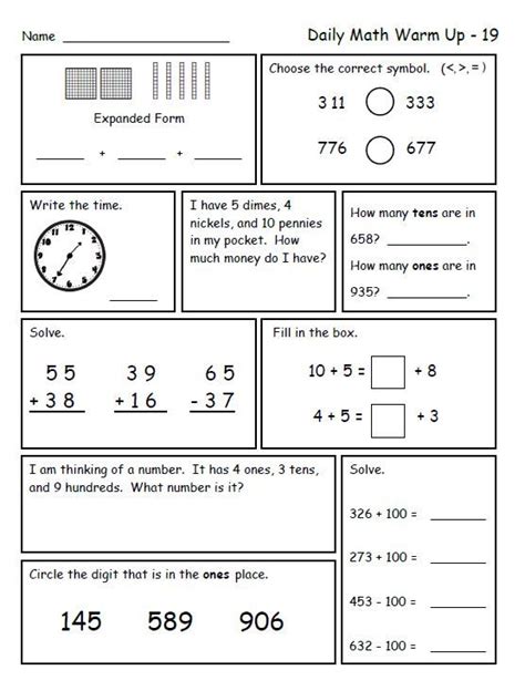 Math For Second Grade Second Trimester 2nd Grades Math And Common