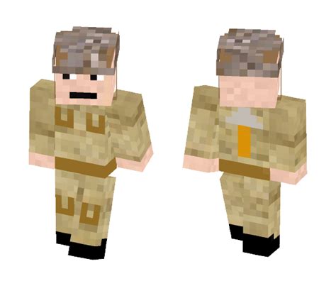 Download Ww1 Ww2 British Soldier Updated Minecraft Skin For Free
