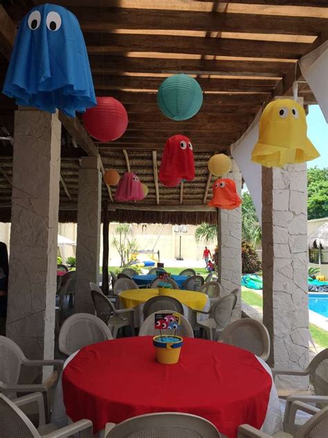 Pacman Party Birthday Party Ideas Photo 14 Of 17 Catch