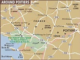 Map of Poitiers