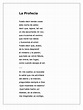 Poema LA PROFECÍA de Miguel González Madrid | Amor | Religión y creencia