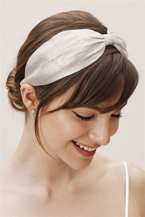 Silver Headband Knot Headband Wedding Dresses Romantic Wedding Gowns