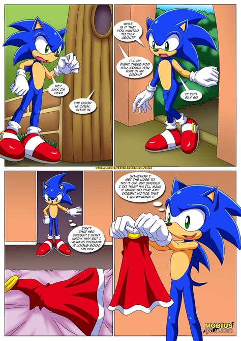 Rule 34 Amy Rose Crossdressing Femdom Sonic Series Sonic The