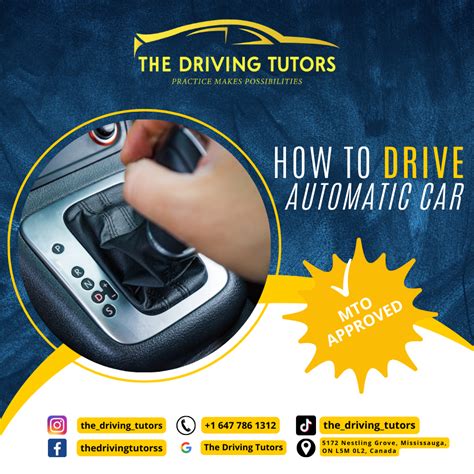 How To Drive An Automatic Car