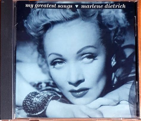 Marlene Dietrich My Greatest Songs