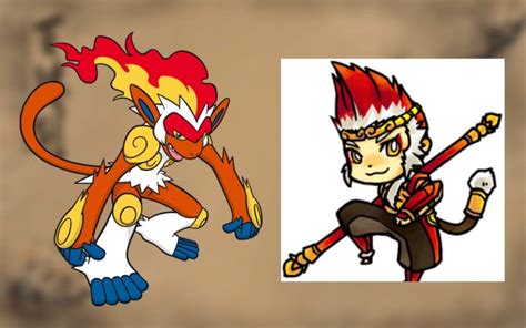 Guardians Post 33 Pokémon Mythology Infernape And Sun Wukong W