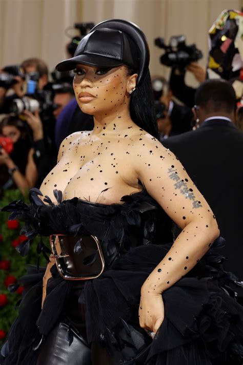 Nicki Minaj At Met Gala Celebrating In America An Anthology Of Fashion In New York 05022022